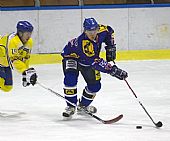 Klimovič sice Romana Vaněčka nedostihl, ale i tak vyšel Roman střelecky po třech zápasech na prázdno. | autor: Marek Netolička